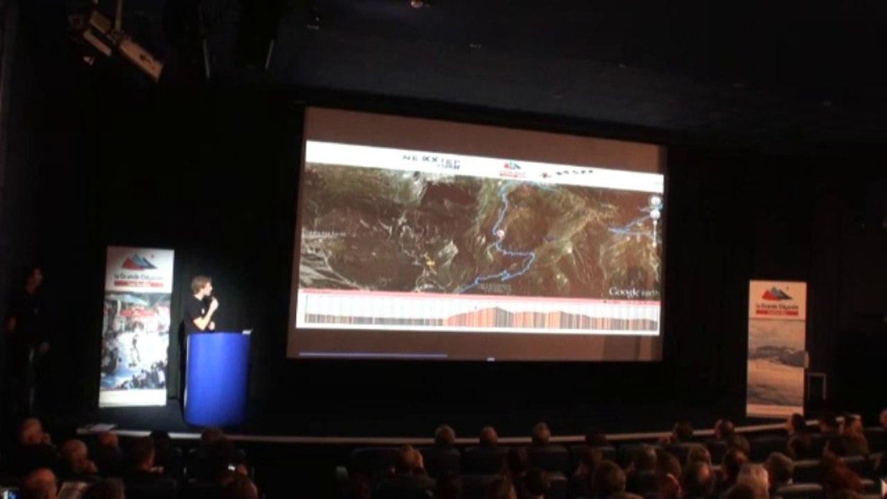 Conférence de presse de La Grande Odyssée Savoie Mont Blanc 2014