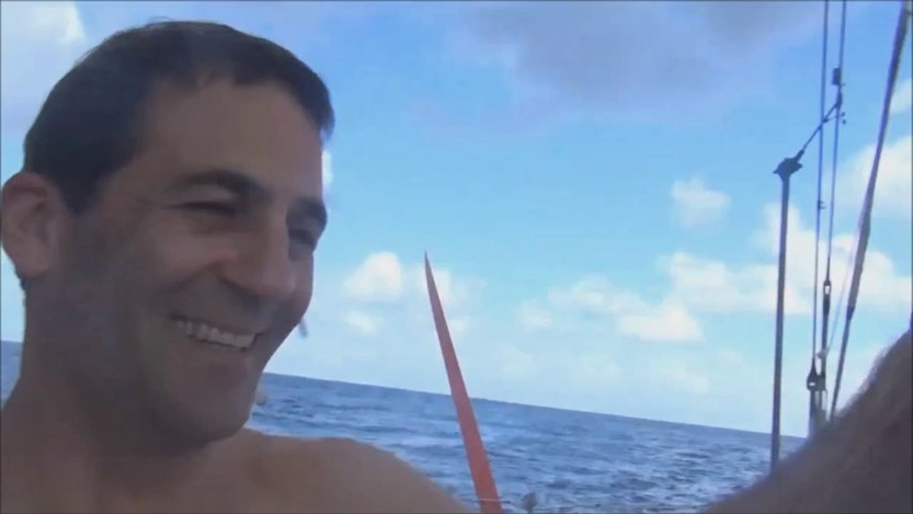 Jour 9 - Team Plastique (IMOCA) - Transat Jacques Vabre 2013