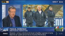 BFM Story: Ukraine-France: le départ des Bleus de l'hôtel pour le stade et les enjeux du football mondial - 15/11