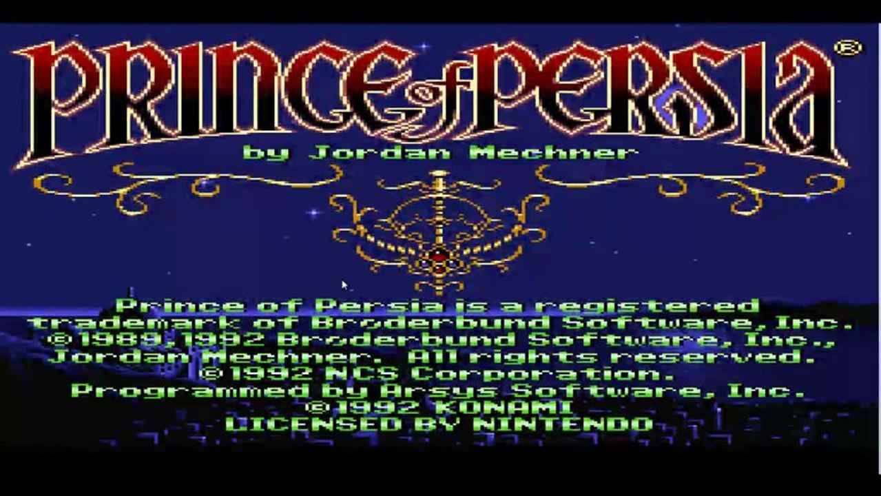 Lets Play Prince of Persia 01 SNES by Nz Spa
