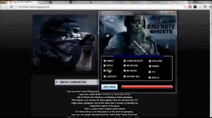 Call of Duty GHOSTS_ HACK TOOL [FREE DOWNLOAD] Updated