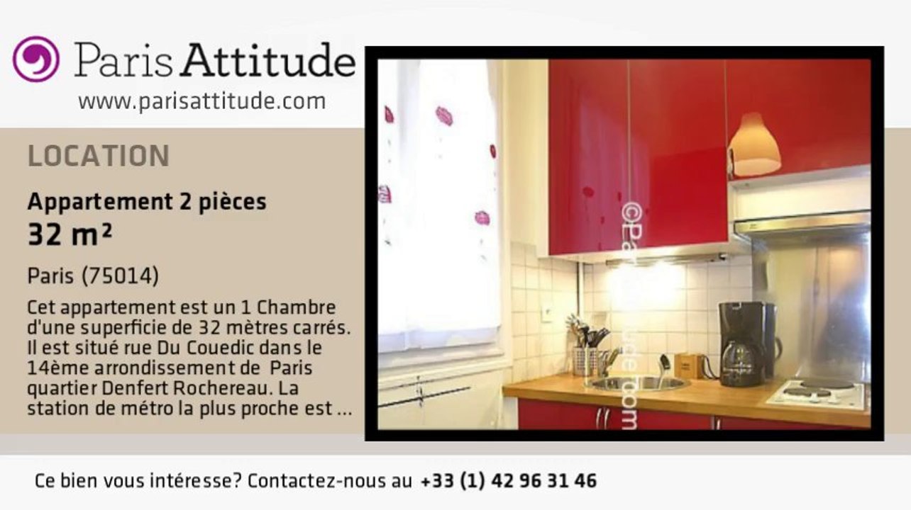 Appartement 1 Chambre à louer - Alésia, Paris - Ref. 4519