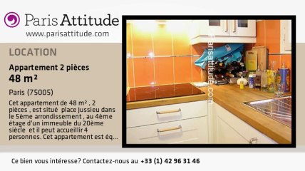 Appartement 1 Chambre à louer - Place Monge, Paris - Ref. 6331