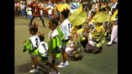 AWAODORI danses du Japon-Écran