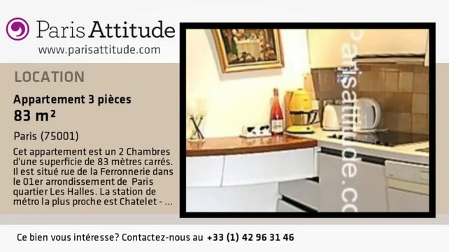 Appartement 2 Chambres à louer - Châtelet, Paris - Ref. 2471
