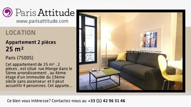 Appartement 1 Chambre à louer - Place Monge, Paris - Ref. 8047