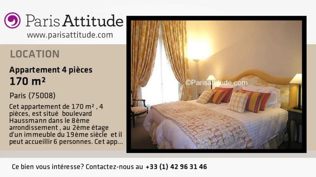 Appartement 3 Chambres à louer - Miromesnil, Paris - Ref. 6552