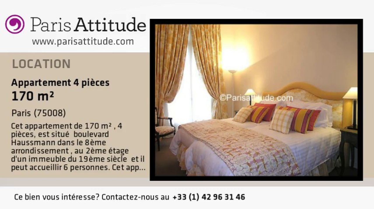 Appartement 3 Chambres à louer - Miromesnil, Paris - Ref. 6552