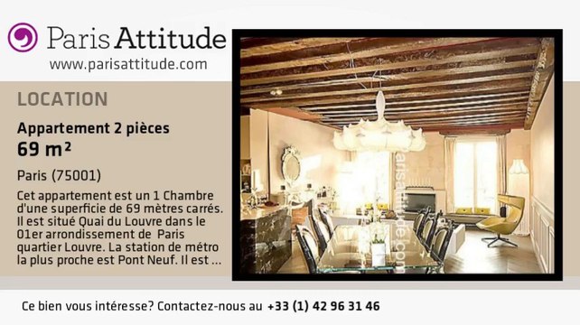Appartement 1 Chambre à louer - Louvre, Paris - Ref. 4437