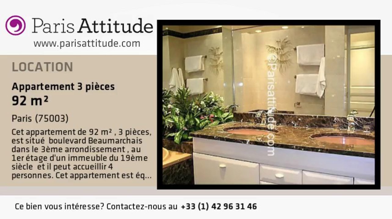 Appartement 2 Chambres à louer - Bastille, Paris - Ref. 4547