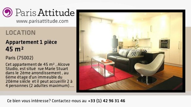 Appartement Alcove Studio à louer - Montorgueil, Paris - Ref. 6273