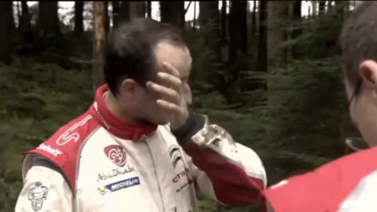 Il botto di Kubica al Rally del Galles