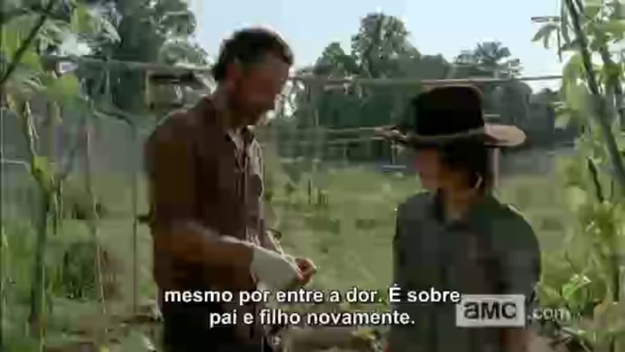 The Walking Dead 4ª Temporada - Por dentro do episódio S04E05 - "Internment" (LEGENDADO)