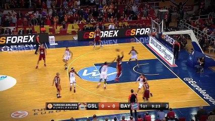 Dunk of the night: Pops Mensah-Bonsu, Galatasaray Liv Hosptial Istanbul