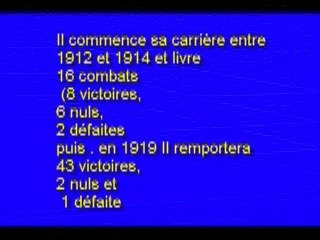 Louis Mbarick FALL dit Batling Siki voici le premier champion du monde noir de la Boxe