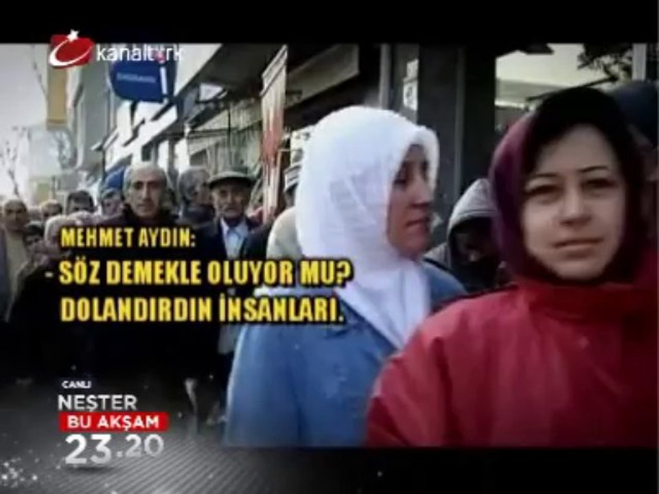 "NEŞTER" (Dolandırıcılar) 15 Mayıs Çarşamba akşamı saat 23.20'de Kanaltürk'te...
