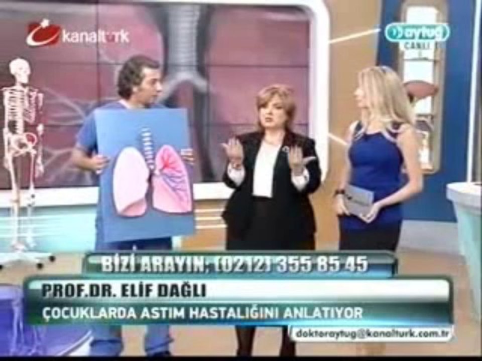 ocuk Sağlığı ve Hastalıkları Uzmanı Prof. Dr. Elif Dağlı, astım hakkında bilgi veriyor part 1