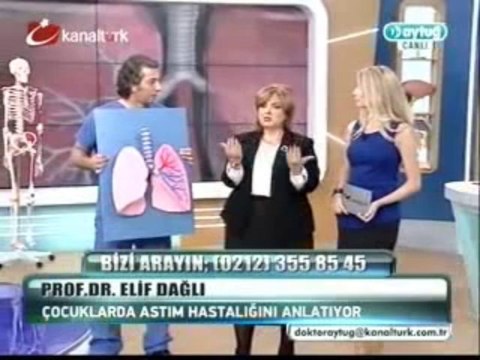 ocuk Sağlığı ve Hastalıkları Uzmanı Prof. Dr. Elif Dağlı, astım hakkında bilgi veriyor part 1