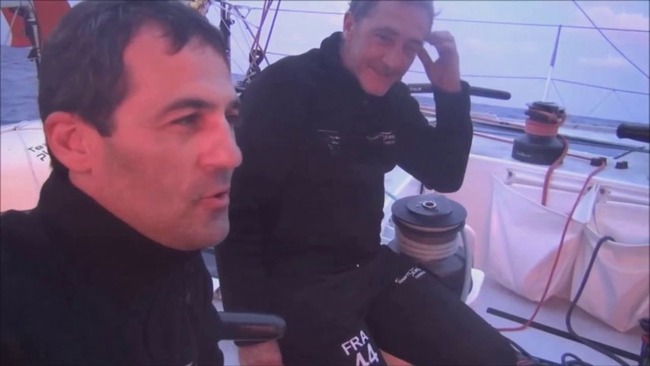 Jour 9 - Team Plastique (IMOCA) - Transat Jacques Vabre 2013