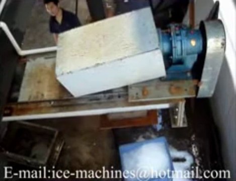 Crawler Style Automatic Ice Storing System,Ice Plant with ice storage