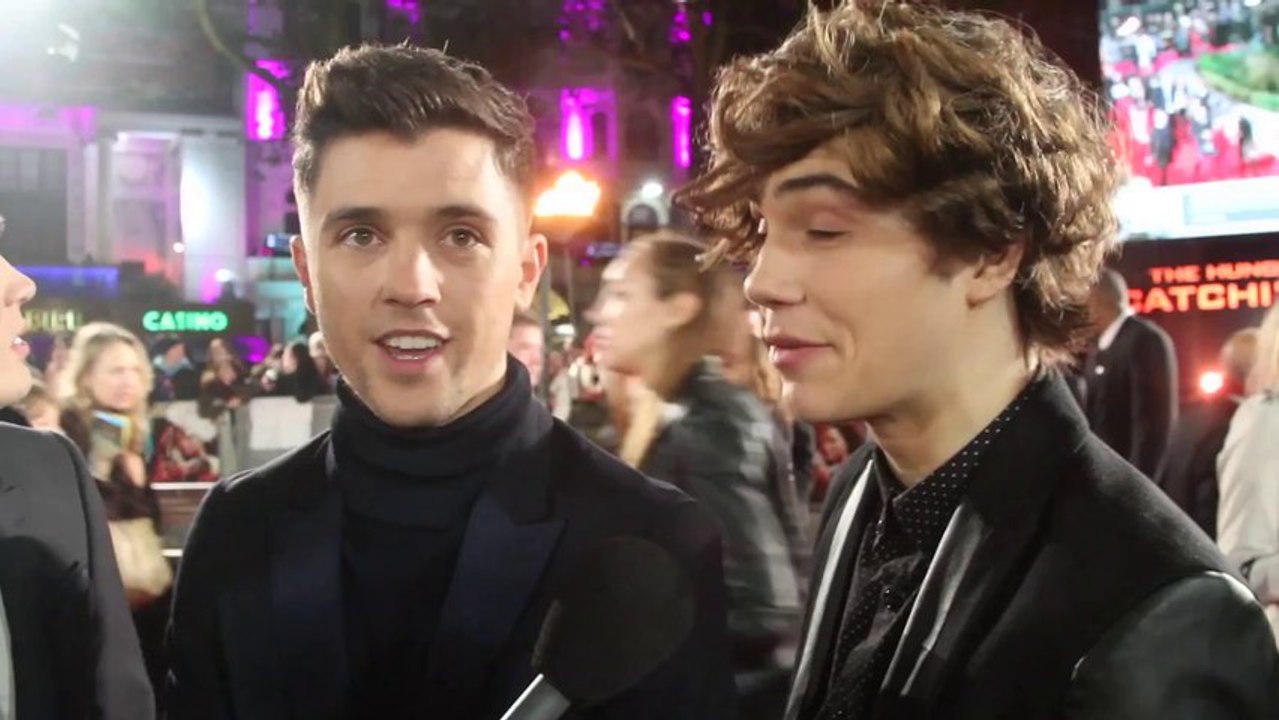 Union J want Jeniffer Lawrence to go skin head - Hunger Games Catching Fire Catching Fire Premiere