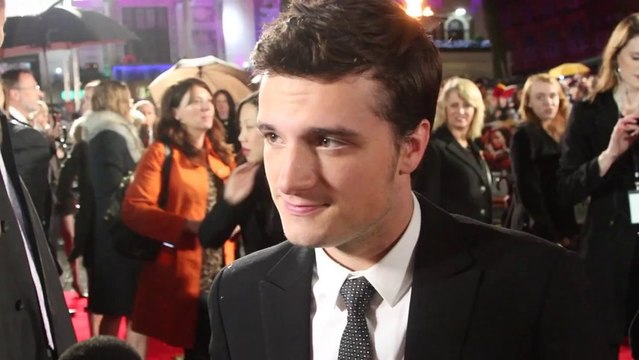 Josh Hutcherson Catching Fire Hunger Games Premiere