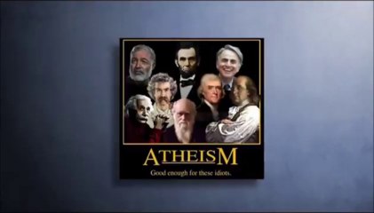 Ray Comfort debunks a famous atheist poster
