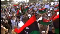 Una manifestación contra las milicias en Libia acaba en un baño de sangre