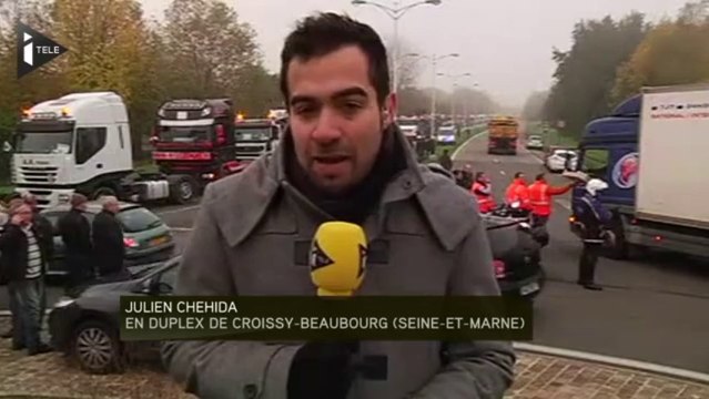 Ecotaxe : les routiers entrent en piste