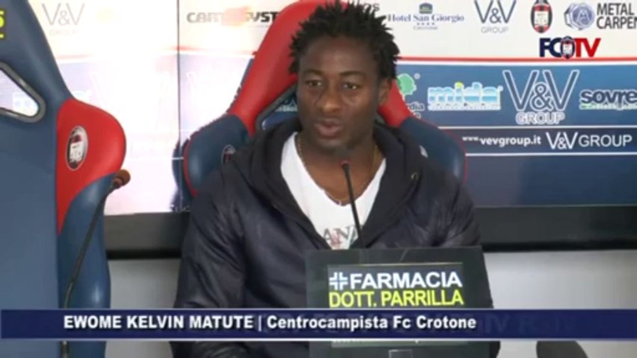 Fc Crotone | Varese-Crotone, Matute in conferenza