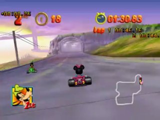 Mickey's Speedway USA - Course - San Francisco (N64)