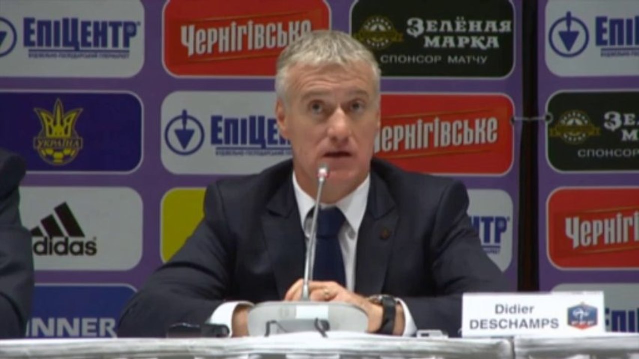 WM-Quali: Deschamps nach Ukraine-Debakel: "Müssen daran glauben"