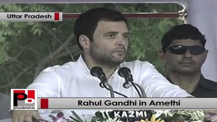 Rahul Gandhi in Amethi: Food Park will benefit good number of people