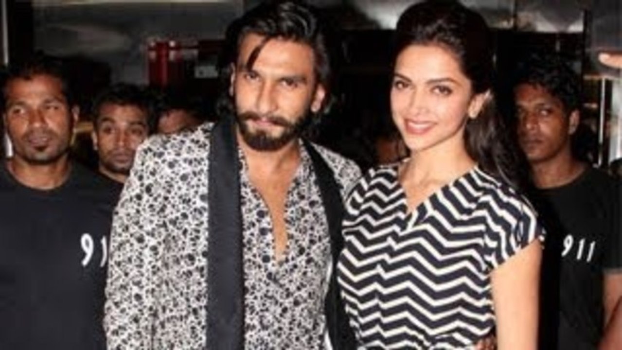 Ranveer Singh & Deepika Padukone @ PVR Cinemas...