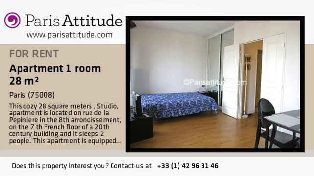 Studio Apartment for rent - St-Lazare, Paris - Ref. 6384