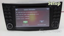 On sale Mercedes CLS W211 GPS WinCE nav System with Rearview Radio