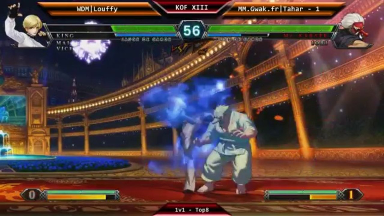 MM|Tahar x WDM|Louffy - TOP8 - KOFXIII 1v1 - ParisFullContact