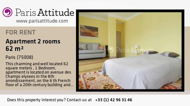 1 Bedroom Apartment for rent - Champs Elysées, Paris - Ref. 6670