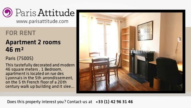 1 Bedroom Apartment for rent - Port Royal, Paris - Ref. 7910