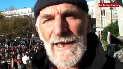 Brest. 500 manifestants contre "l'équitaxe"