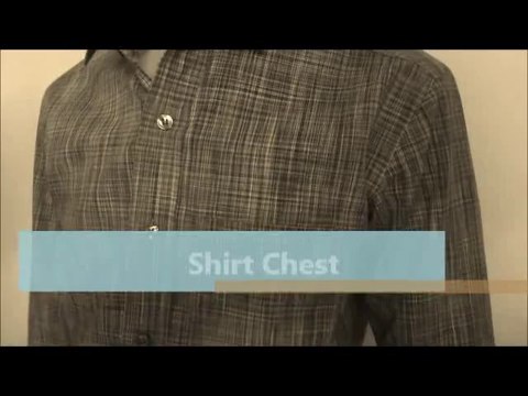 Mens Custom Shirt Measurements - Chest - Zimba Custom Tailor