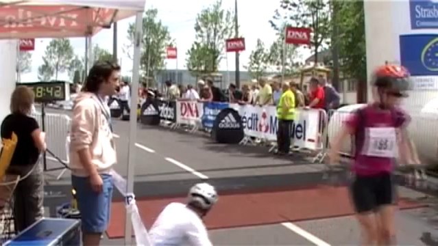 Crash aux Courses de Strasbourg 2008