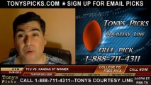 Kansas St Wildcats vs. TCU Horned Frogs Pick Prediction College Football Odds Preview 11-16-2013