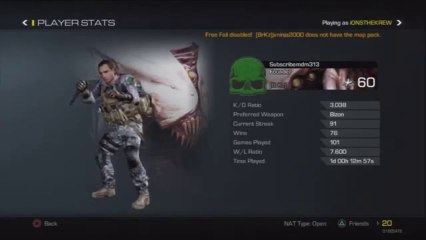 Download Video: Call Of Duty Ghost Hacks November 2013 Unlock All PS3 XBOX360 PC Hack Infinite ammo Prestige Hack