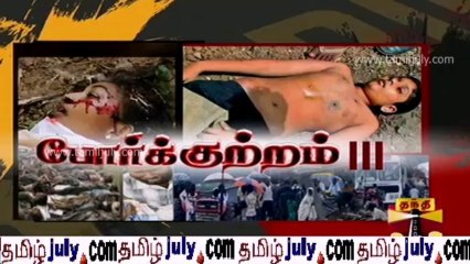 ayyanathan on thanthi tv documentary on 2009 eelam war past and present 16nov2013 WL