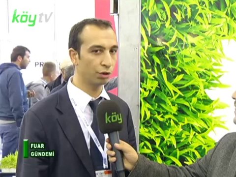 NOVATOM Taze Yem Ot Makinaları Fuar Saati Programı - 6. Uluslararası Hayvancılık ve Ekipmanları Fuarı Bursa - Köy TV 2013