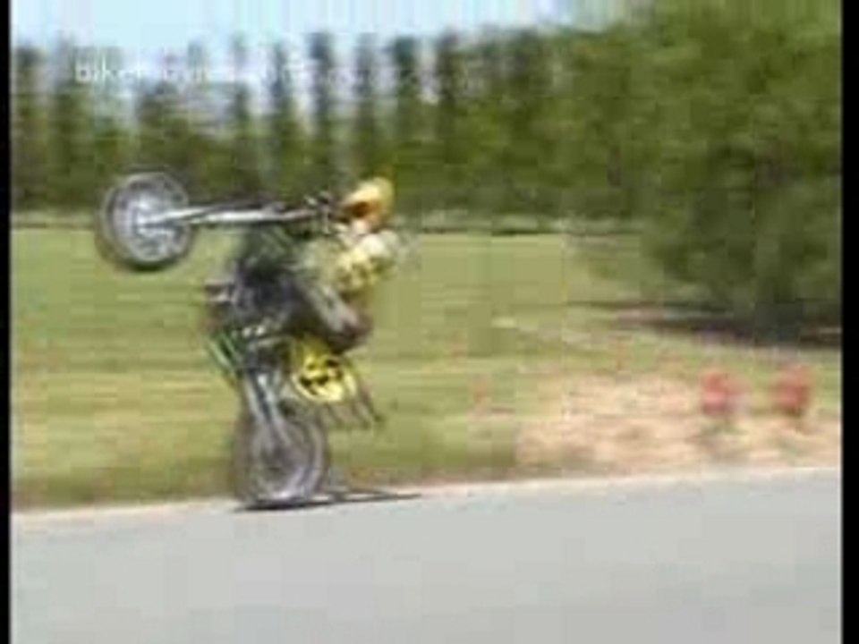 Moto cross weeling crash 2 motos