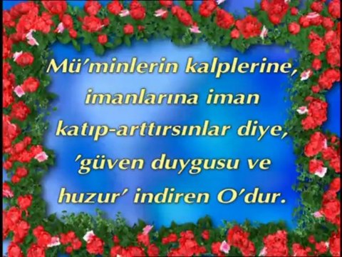 KURAN AHLAKI INSANIN HAYATINA HUZUR VE KOLAYLIK GETIRIR..