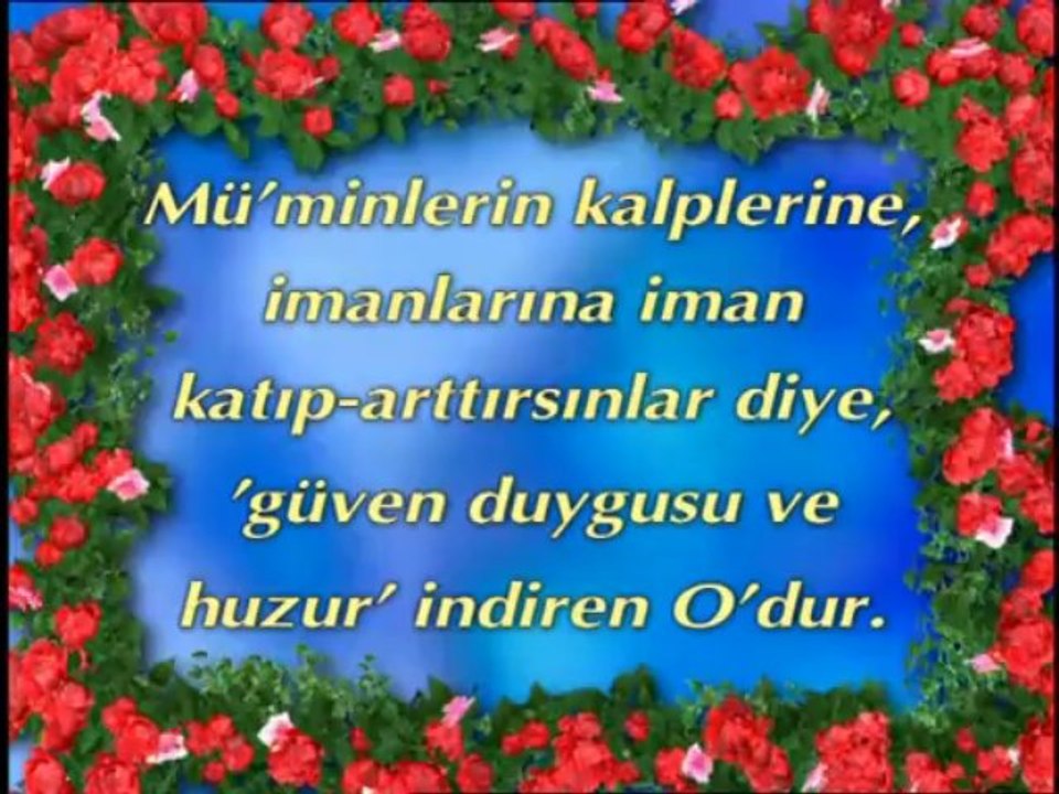 KURAN AHLAKI INSANIN HAYATINA HUZUR VE KOLAYLIK GETIRIR..