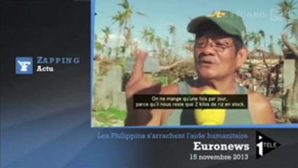 Les Philippins s'arrachent une aide humanitaire insuffisante